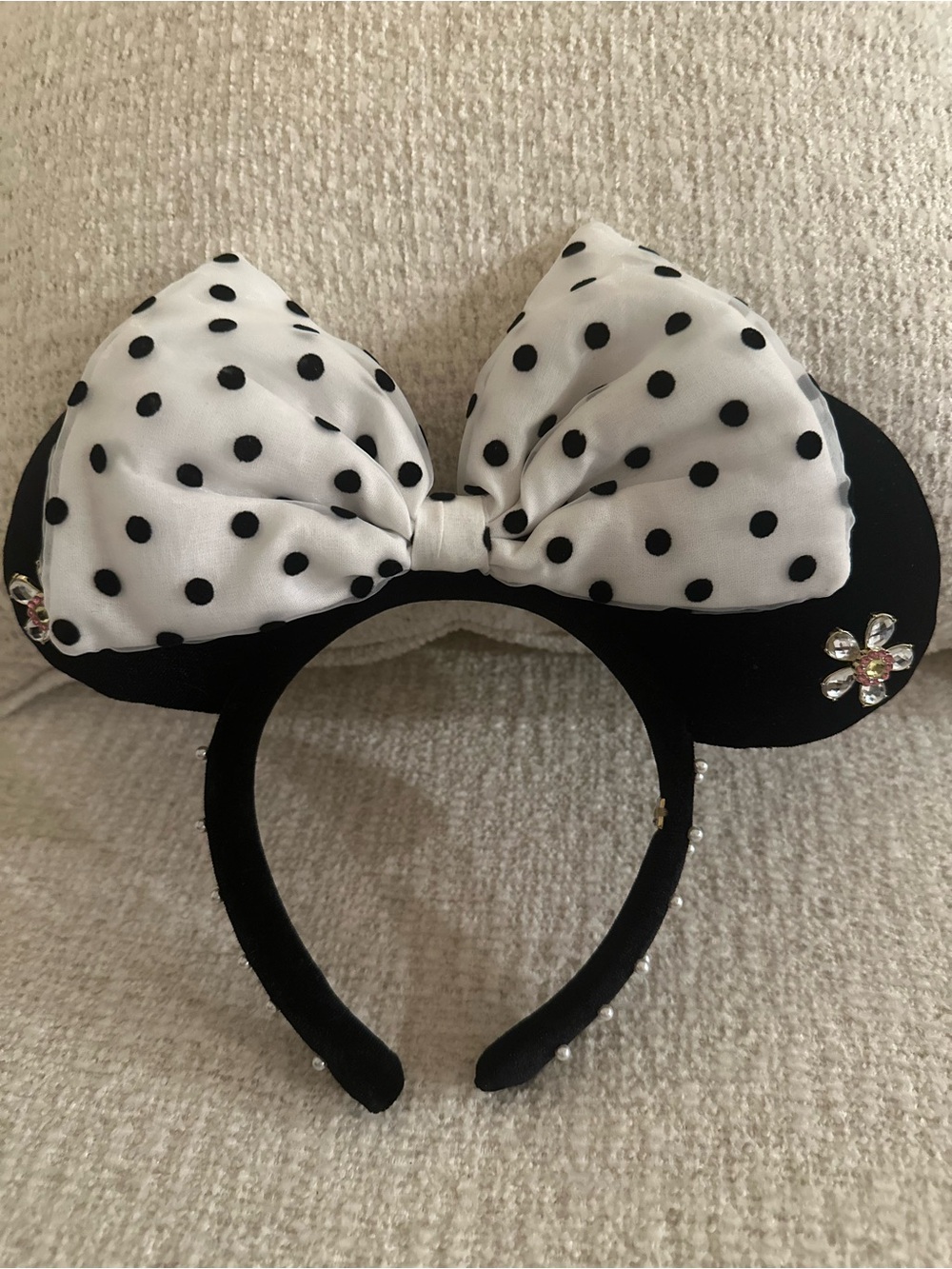 Polka dot Minnie ears
